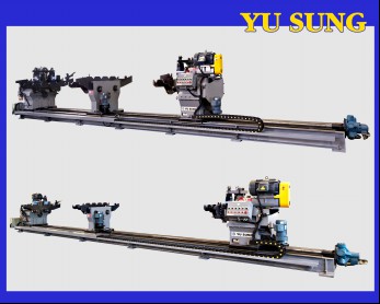 원소재 파이프 면취기